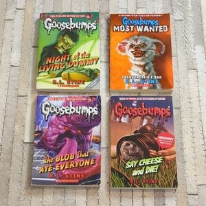 R.L. Stine's Goosebumps Four Book Set
